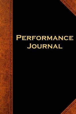 Cover of Performance Journal Vintage Style