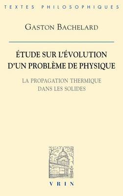 Cover of Etude Sur l'Evolution d'Un Probleme de Physique