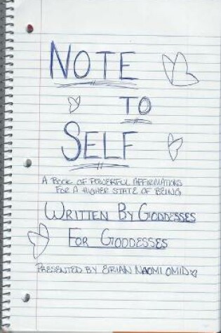 Cover of Note to Self
