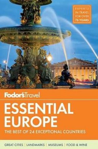 Cover of Fodor's Essential Europe