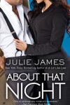 Book cover for About That Night