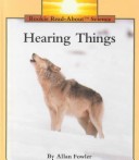 Book cover for Hearing Things