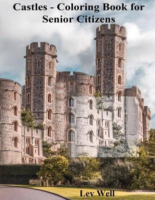 Book cover for Castles - Coloring Book for Senior Citizens