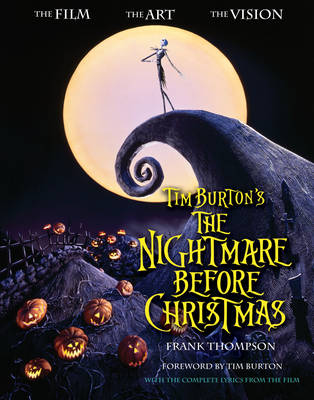 Book cover for Tim Burton's The Nightmare Before Christmas