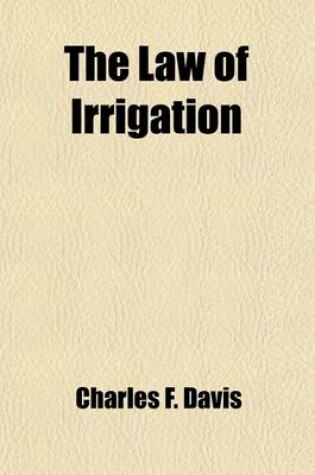 Cover of The Law of Irrigation