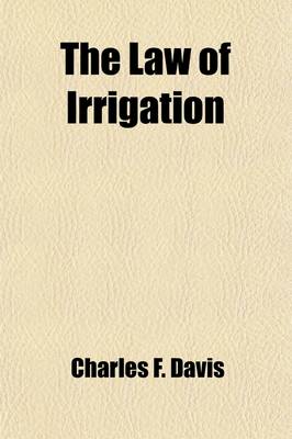 Book cover for The Law of Irrigation