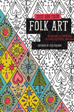 Cover of Just Add Color: Folk Art