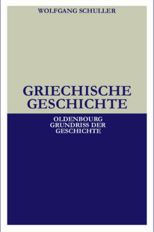 Cover of Griechische Geschichte