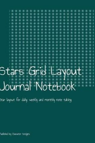 Cover of Stars Grid Layout Journal Notebook