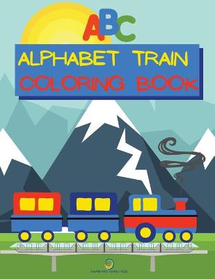 Book cover for Alphabet Train Coloring Book