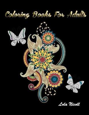 Book cover for Coloring Books For Adults