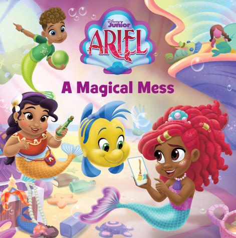 Book cover for Disney Junior Ariel: A Magical Mess