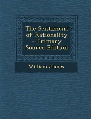 Book cover for The Sentiment of Rationality