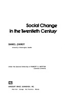 Book cover for Social Change in the Twentieth Century