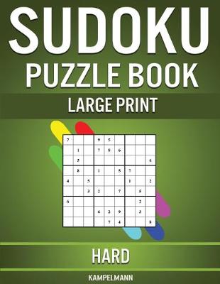 Book cover for Sudoku Puzzle Book Large Print Hard