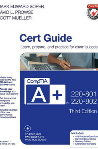 Cover of CompTIA A+ 220-801 and 220-802 Cert Guide
