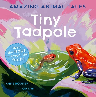 Book cover for Amazing Animal Tales: Tiny Tadpole