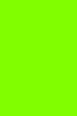 Cover of Journal Neon Chartreuse Color Simple Plain Neon Chartreuse