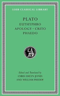 Book cover for Euthyphro. Apology. Crito. Phaedo