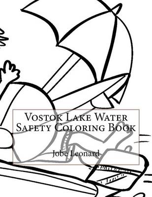 Book cover for Vostok Lake Water Safety Coloring Book