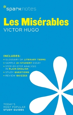 Book cover for Les Miserables SparkNotes Literature Guide