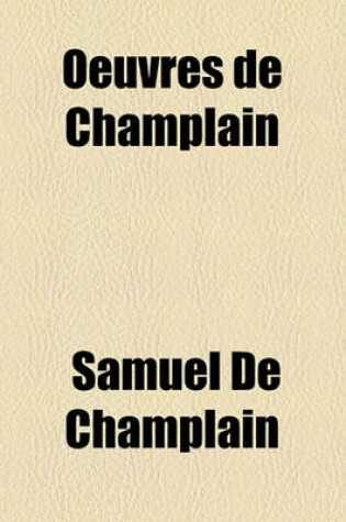 Cover of Oeuvres de Champlain