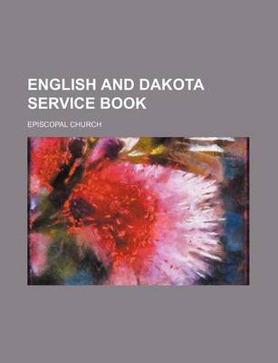 Book cover for English and Dakota Service Book