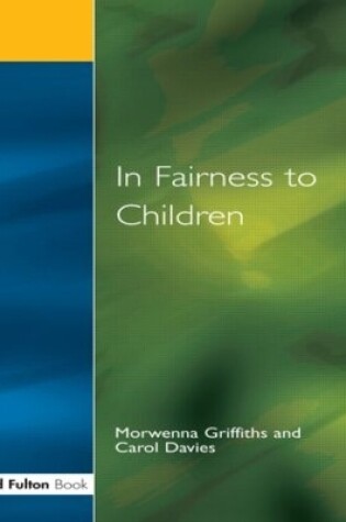 Cover of In Fairness to Children