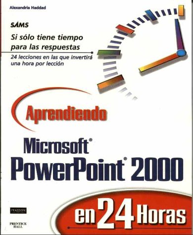 Book cover for Aprendiendo Microsoft PowerPoint 2000 En 24 Horas