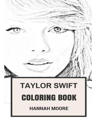 Book cover for Taylor Swift Adult Coloring Book