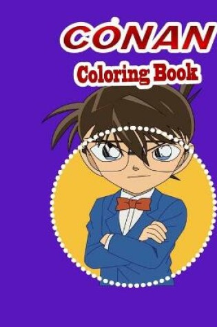 Cover of Conan Coloring Book