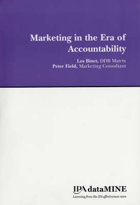 Book cover for Marketing in the Era of Accountability