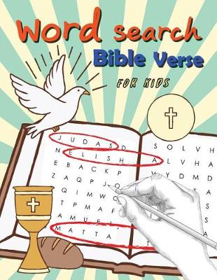 Book cover for Word Search Bible Verse for Kids