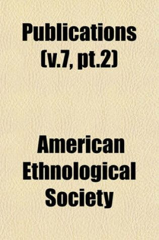 Cover of Publications (V.7, PT.2)