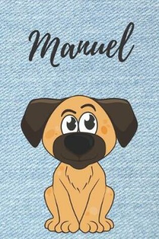 Cover of Personalisiertes Notizbuch - Hunde Manuel