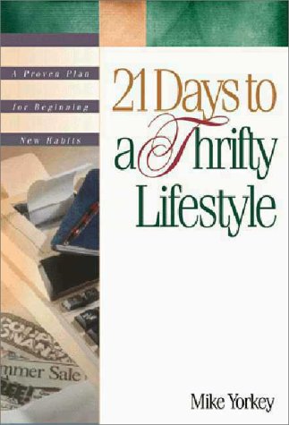 Book cover for 21 Days to a Thrifty Lifestyle