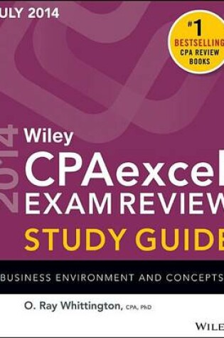 Cover of Wiley Cpaexcel Exam Review Spring 2014 Study Guide: Business Environment and Concepts