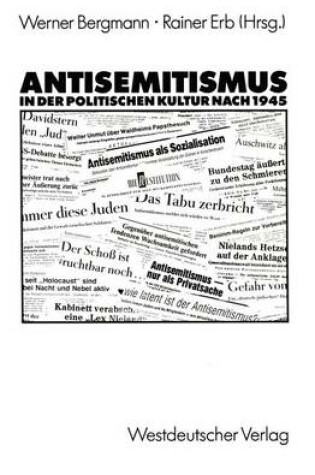 Cover of Antisemitismus in der politischen Kultur nach 1945