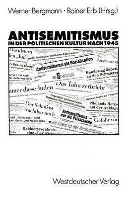 Book cover for Antisemitismus in der politischen Kultur nach 1945