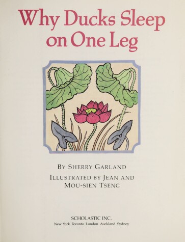 Cover of Why Ducks Sleep on One Leg