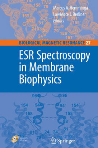 Cover of ESR Spectroscopy in Membrane Biophysics