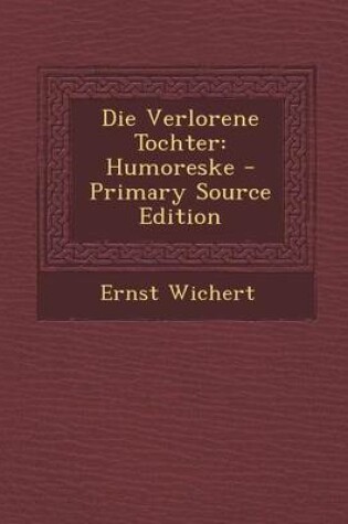 Cover of Die Verlorene Tochter