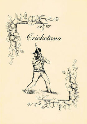 Book cover for Cricketana