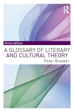 Cover of A Glossary of Literary and Cultural Theory