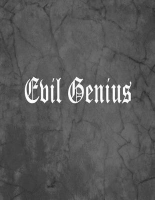 Book cover for Evil Genius