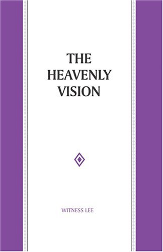 Book cover for The Heavenly Vision