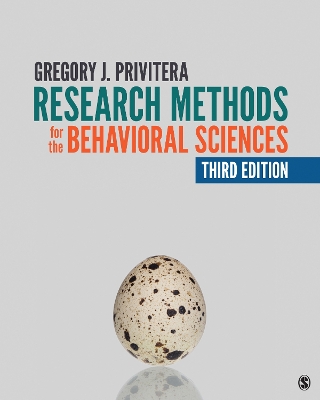 Book cover for Research Methods for the Behavioral Sciences