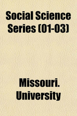 Cover of Social Science Series (01-03)