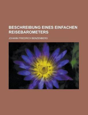 Book cover for Beschreibung Eines Einfachen Reisebarometers