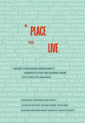 Book cover for A Place to Live